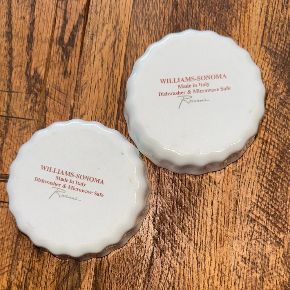 Williams Sonoma Tart Dishes/Mini-Ramekins